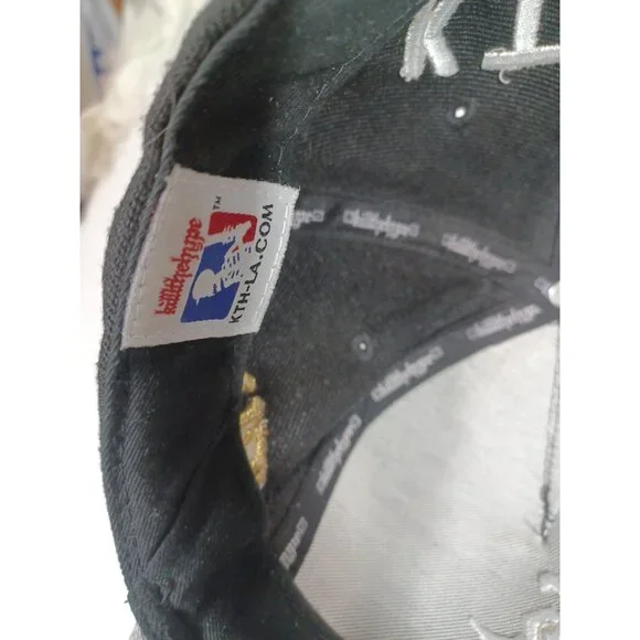 KTHLA KTH-LA Kill The Hype • Sacred Sox og Black Gray Upside Down Graphic NWOT